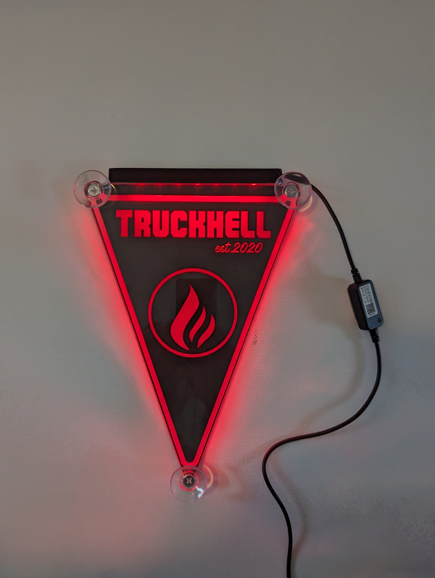 LED-Wimpel 28x20cm mit USB-Anschluss